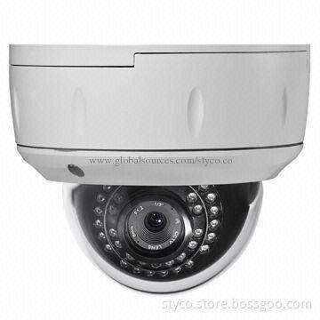 HD-SDI CCTV Camera, Weatherproof Dome Case, 2.8~12mm Lens with Wall Bracket Optional